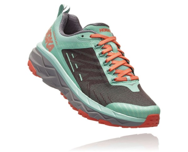 Hoka One One Challenger ATR 5 Womens UK - Green Trail Running Shoes - UODJQ7014